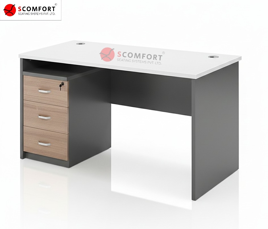 Scomfort SC-EX 4 Executive Office Desk with Movable Pedestal
